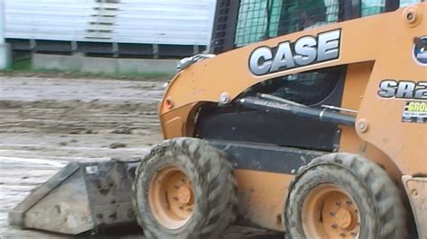 Skid Steer Loader Skill Contest at County Fair 